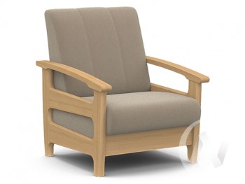 Кресло для отдыха Омега (бук лак/CATANIA LATTE) в Набережном - naberezhnoe.mebel54.com | фото